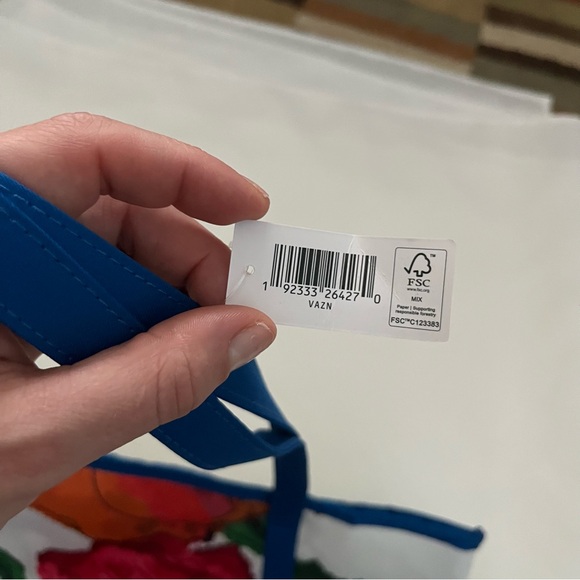 Clinique X Jonathan Cohen Springtime Poppy Floral Print Tote Bag One Size NWT - Picture 11 of 16